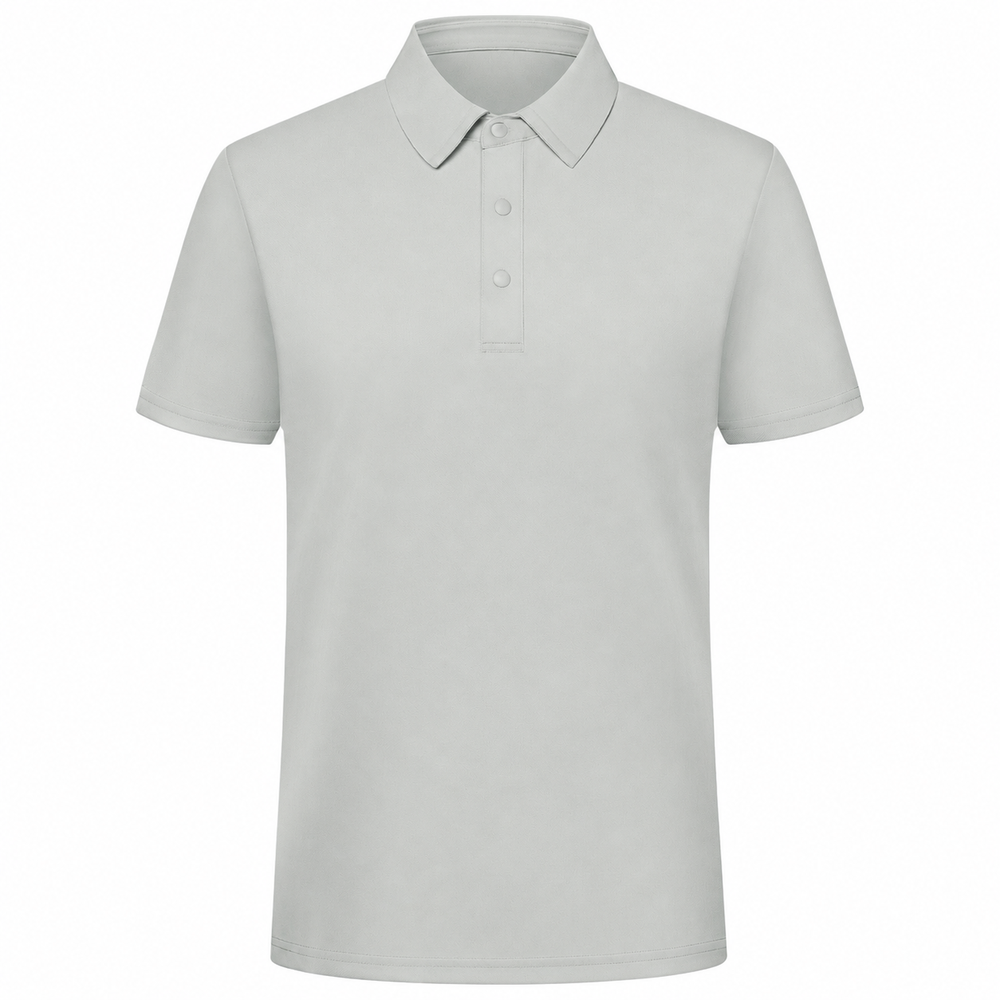 SD-MD1 Seamless Cool-Touch Polo, Light gray front view SD-MD1 Seamless Cool-Touch Polo, Light gray front view