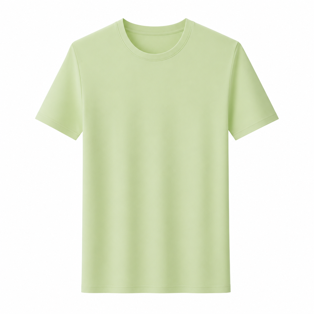 SD-F52 冷感シームレスクルーネックTシャツ アップルグリーン SD-F52 冷感シームレスクルーネックTシャツ アップルグリーン
