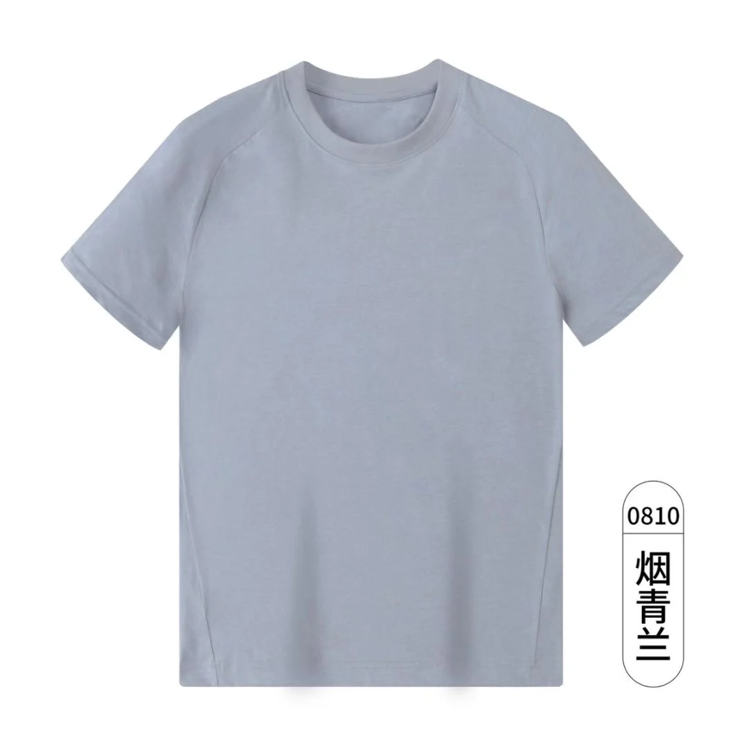 710 クルーネック半袖Tシャツ スモークブルー 710 クルーネック半袖Tシャツ スモークブルー